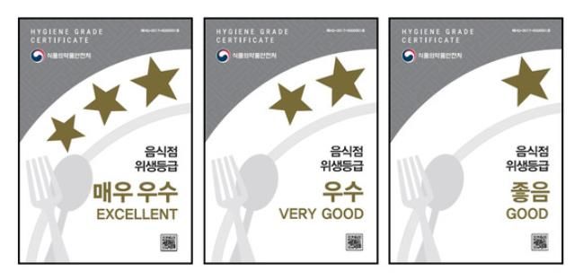 영광군, 위생등급지정 업소 이용하세요!