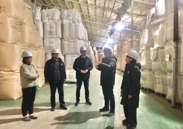 고용노동부 여수지청과 정부양곡창고 합동 안전 점검