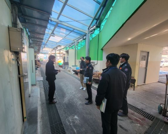 고흥군, 설 명절 대비 전통시장 화재안전 합동점검