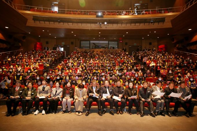 영광군의회, 영광시니어클럽 노인일자리 발대식 참석