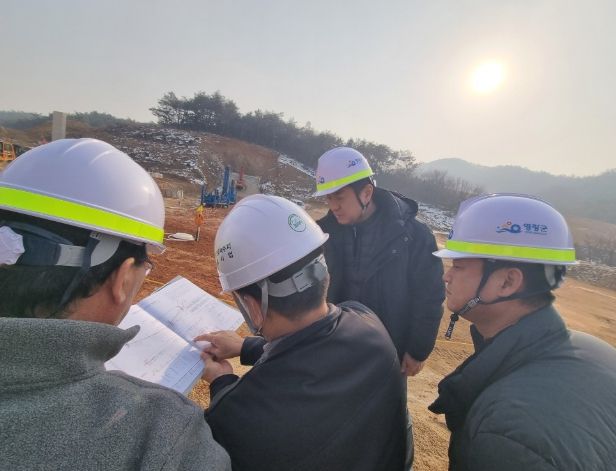 상하수도 건설공사현장 추진상황 점검