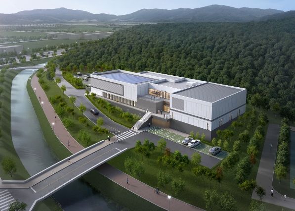 웅천국민체육센터 조감도