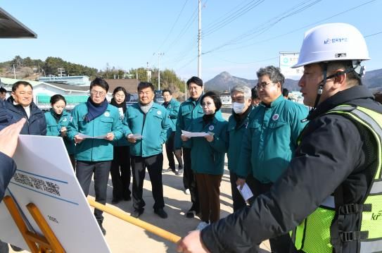 고흥군의회, 현장에 답이 있다... 군정 주요 사업 현장 방문