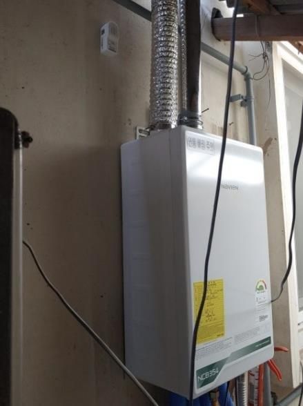 가정용 친환경 보일러 설치 사진