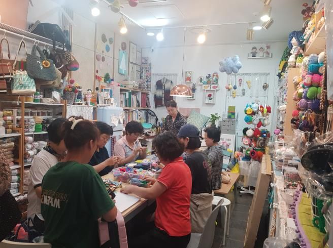 행복학습센터참여자모집(신영동뜨개강좌)