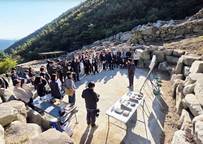 남해대장군지발굴조사현장공개회