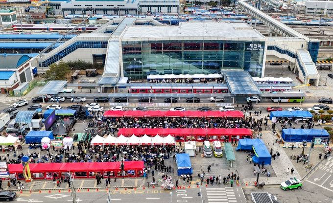 제2회 제천 빨간오뎅 축제 성황 … 방문객 1만 9천 명, 매출 3억 원