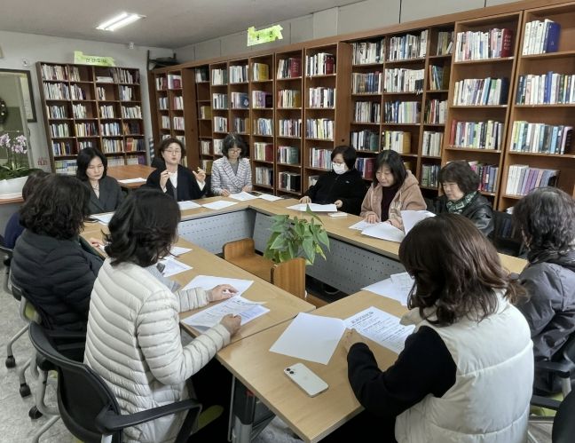 수원시 권선구 권선1동 새마을문고 3월 정기회의 개최