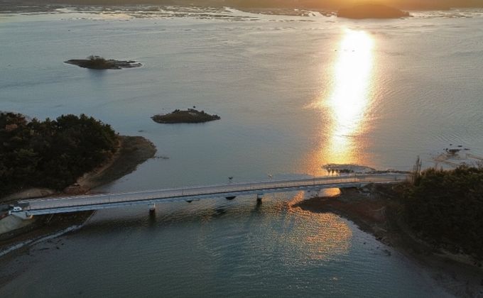 해수소통형 연륙교 신설